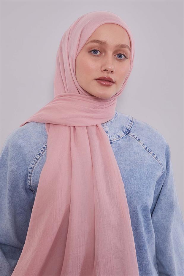 Gül Düz Hawai Şal