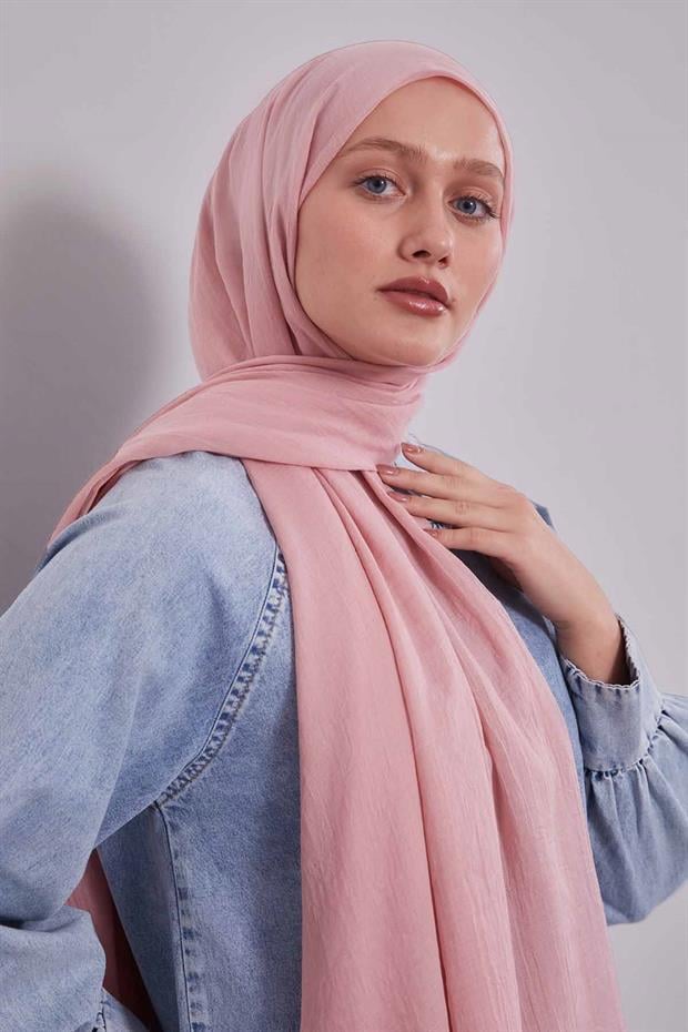 Gül Düz Hawai Şal