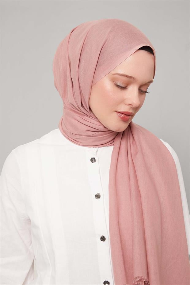 Gül Düz Tensel Şal