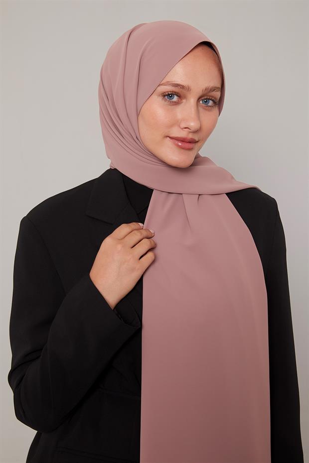 Gül Düz Trend Şal