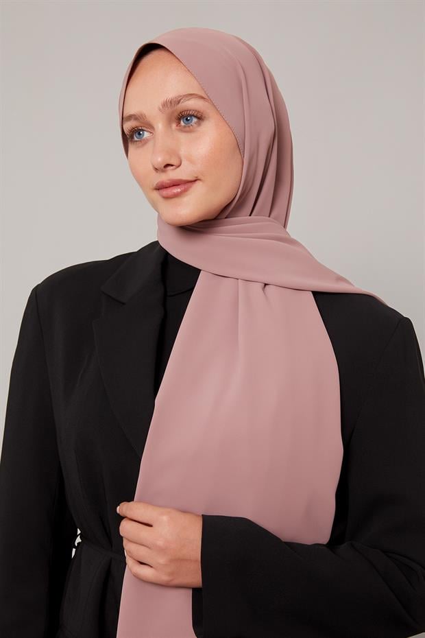 Gül Düz Trend Şal
