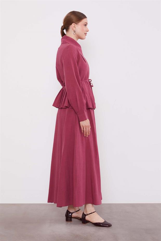 Gül Etek Ucu Pileli Cupra Etek Takım