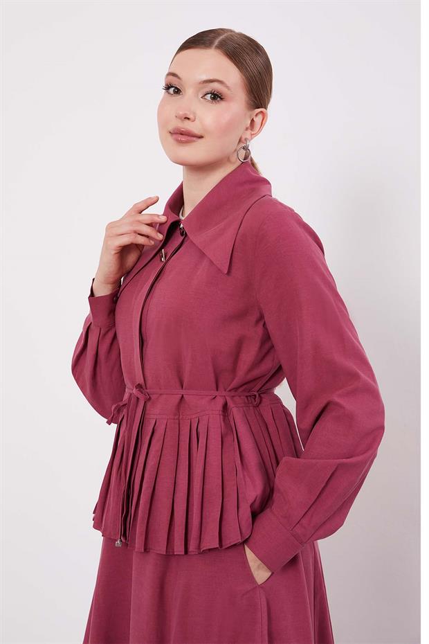 Gül Etek Ucu Pileli Cupra Etek Takım