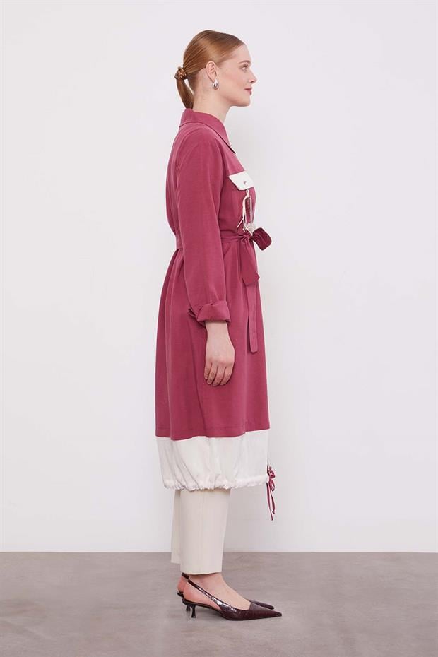 Gül Kurusu Cep Aksesuar Detaylı Cupra Kap