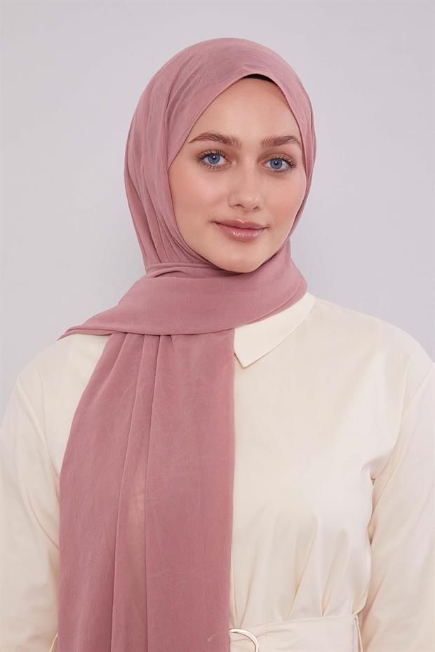 Gül Kurusu Frozen Krep Şal