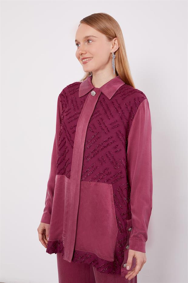 Gül Kurusu Sim Detaylı Cupra İkili Takım