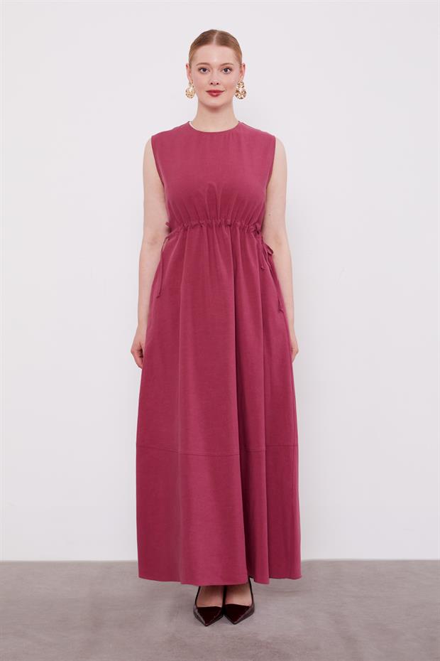 Gül Kurusu Vatkalı Cupra Ceket Takım