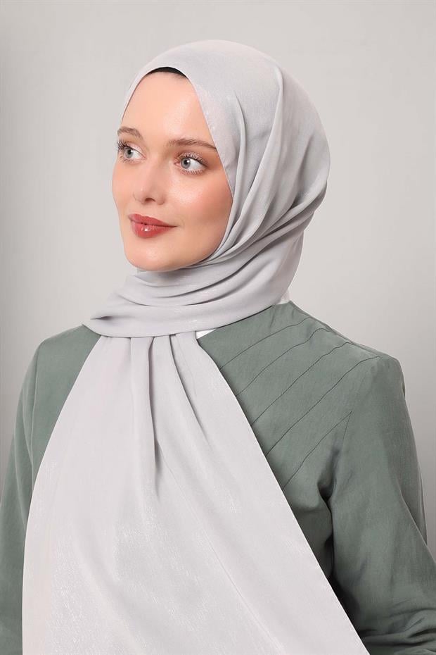 Gümüş Simli Elmas Şal