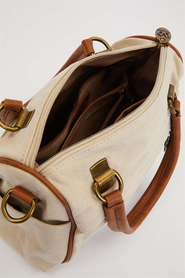 Haki Çok Gözlü El Kanvas El Çanta