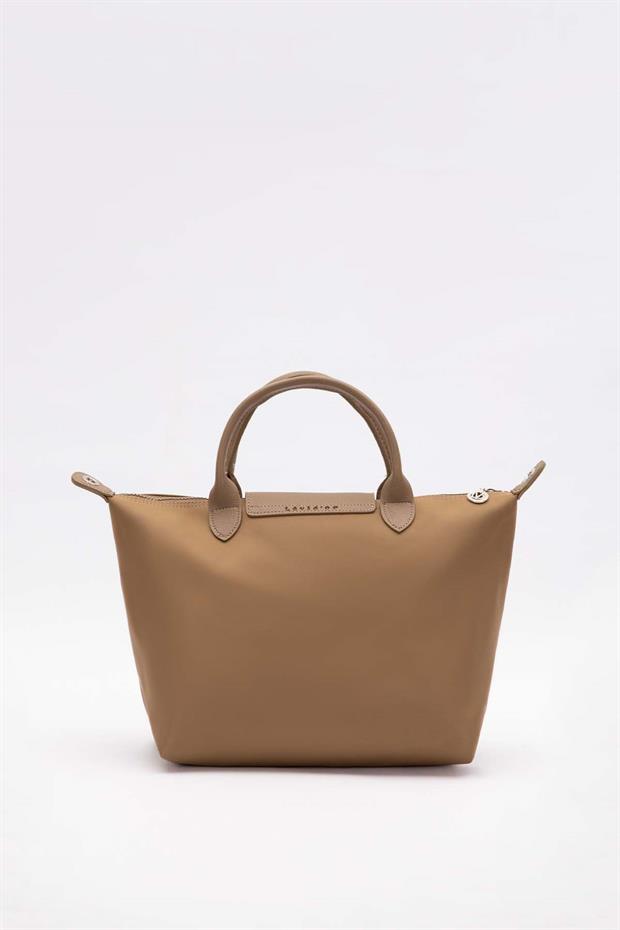 Haki Deri Kapaklı Omuz Çantası