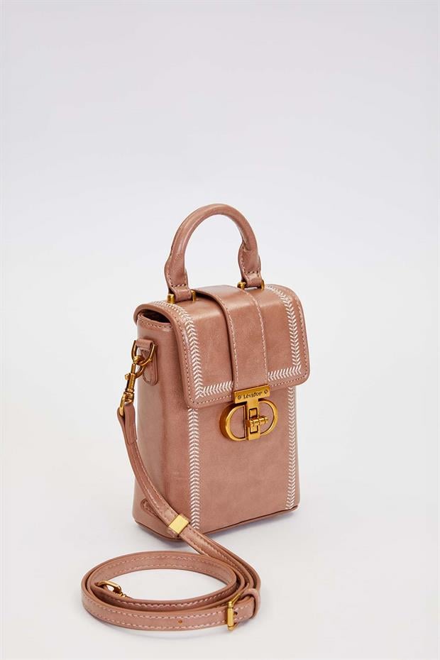 Haki Dikdörtgen Formlu El Çantası