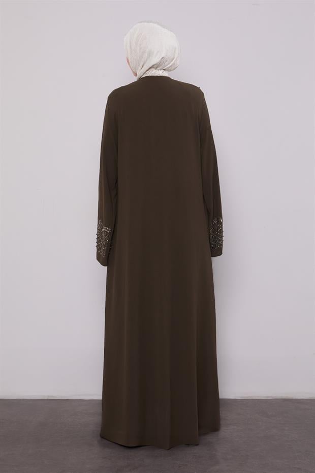 Haki Gizli Yan Cepli Ferace