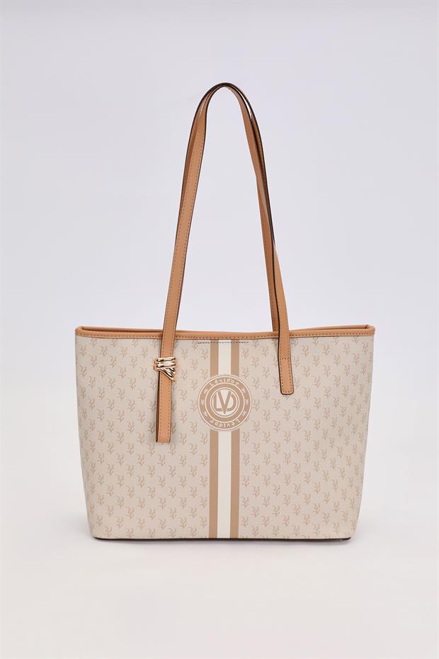 Haki Gold Akseusar Detaylı Omuz Çantası