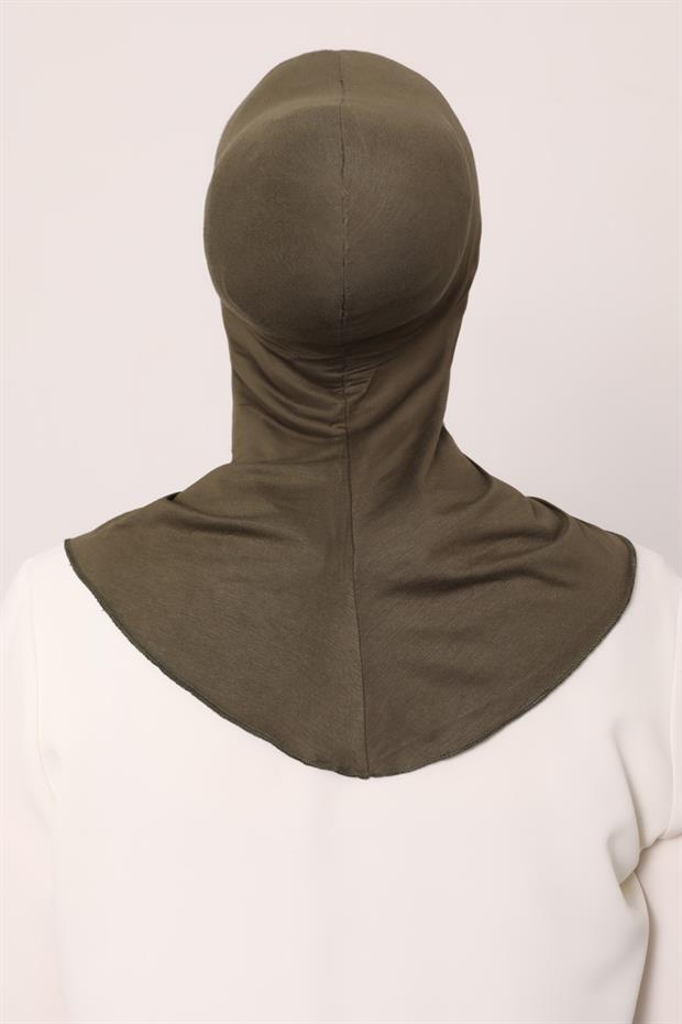 Haki Hijabchi Boyunluklu Bone