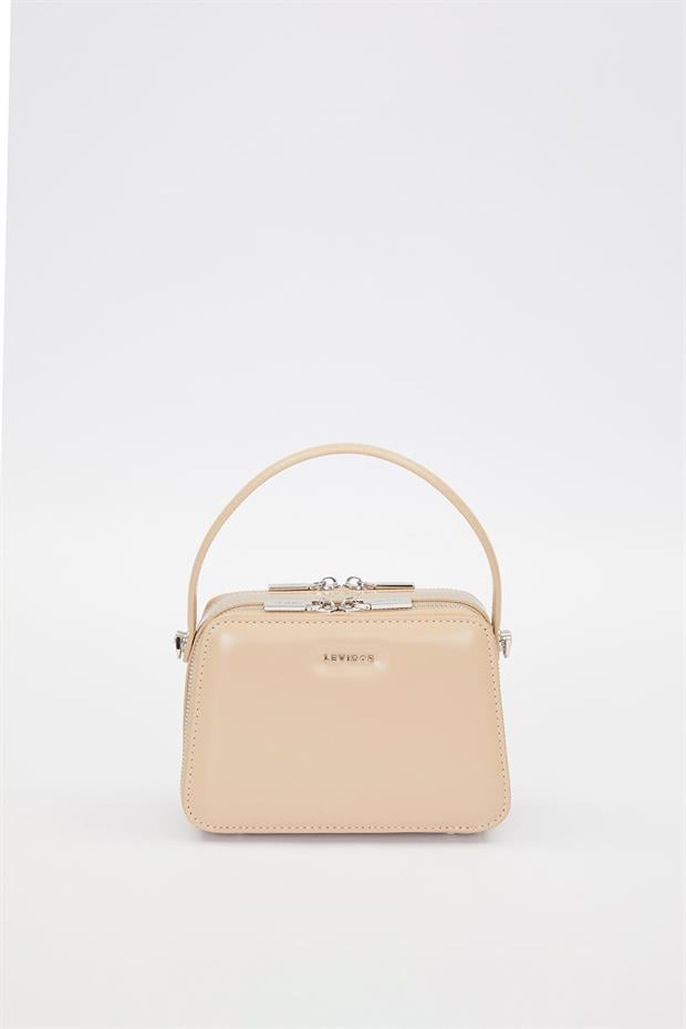 Haki Kare Bombe Görünümlü Omuz Çantası