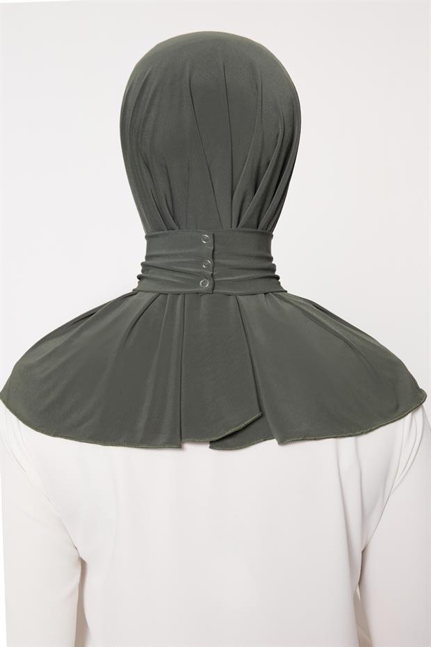 Haki Pratik Spor Çıtçıt Şal Bone