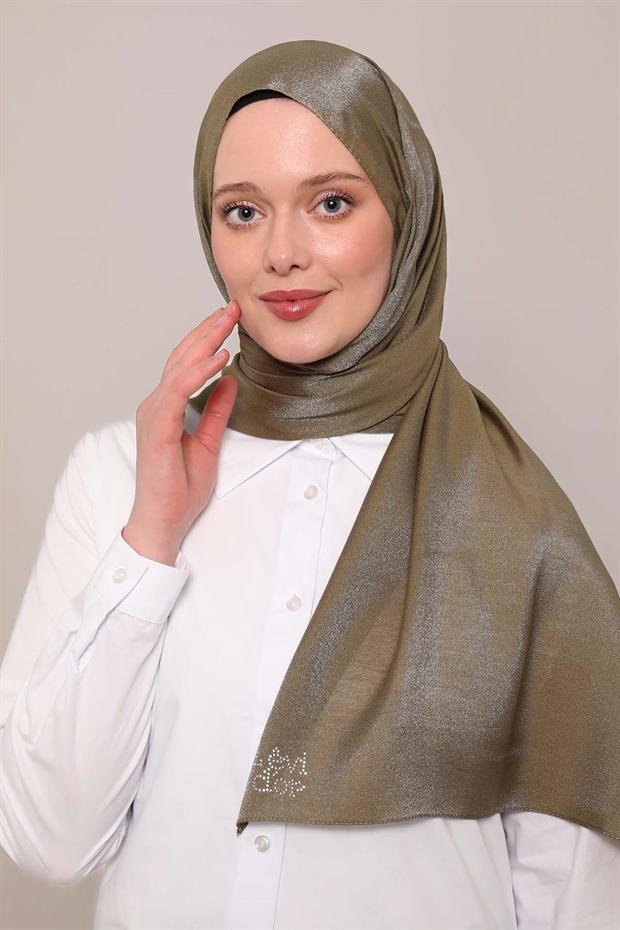 Haki Simli Bodrum Şal