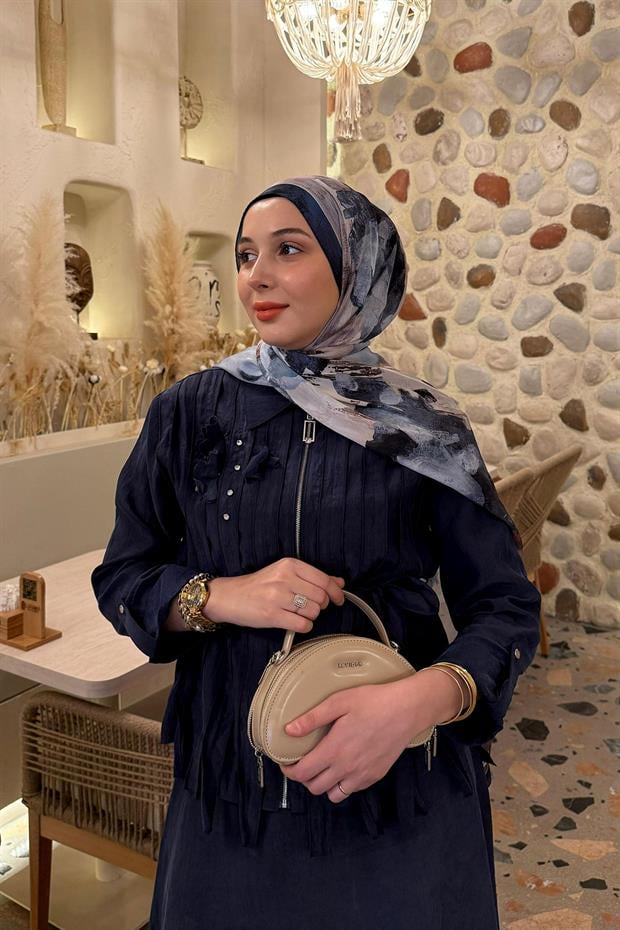 Haki Yarım Ay Model Omuz Çantası