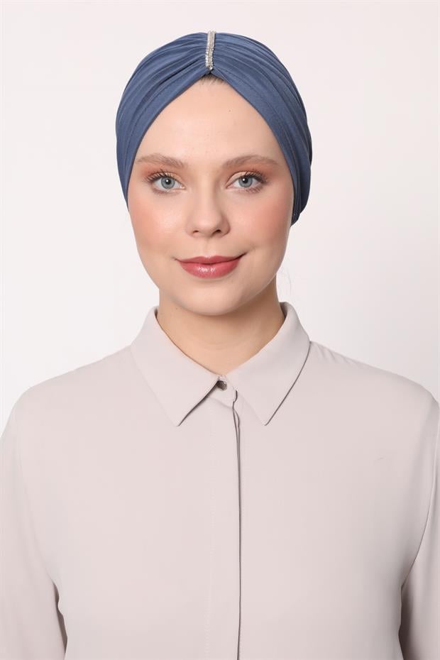 İndigo Taş Detay Bone