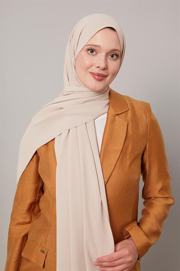 K.Bej Düz Trend Şal