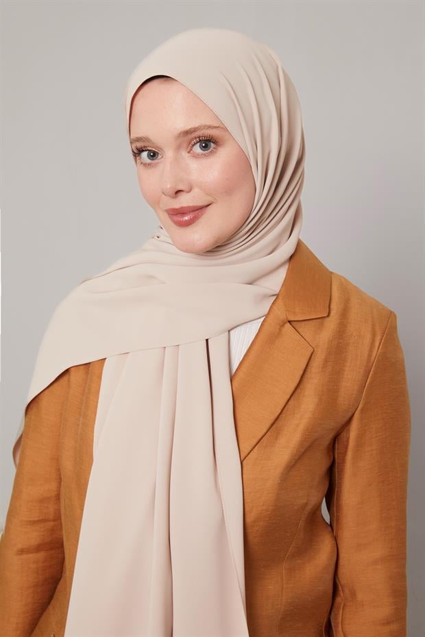 K.Bej Düz Trend Şal