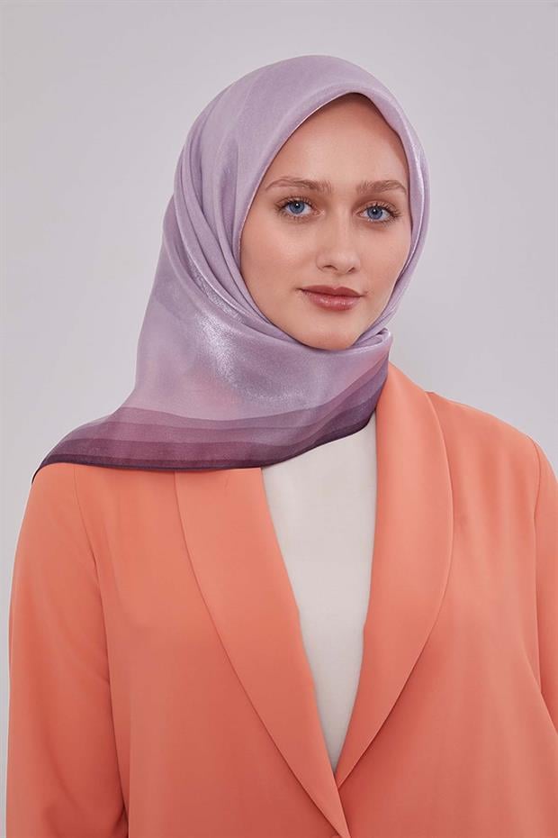 K.Mor Kehribar Eşarp