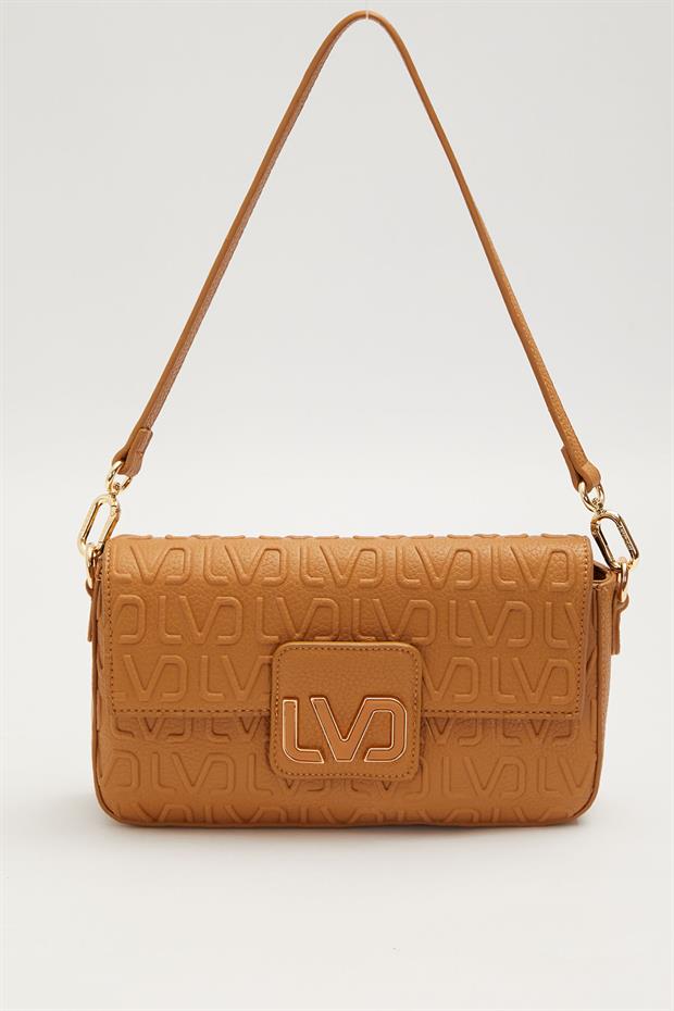 Kahve LVD Dokulu Omuz Çantası