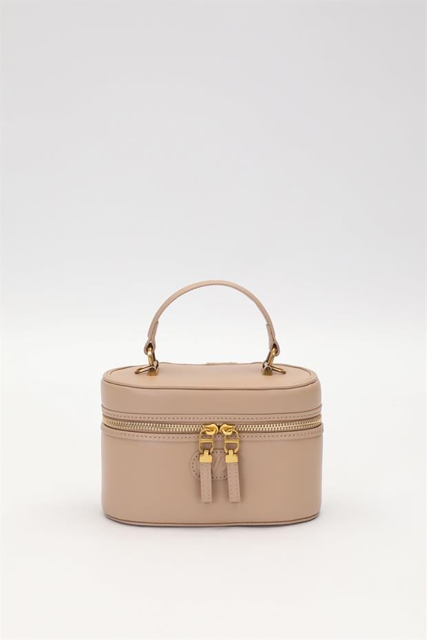 Kahve Elips Model El Çantası