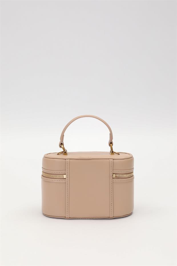 Kahve Elips Model El Çantası