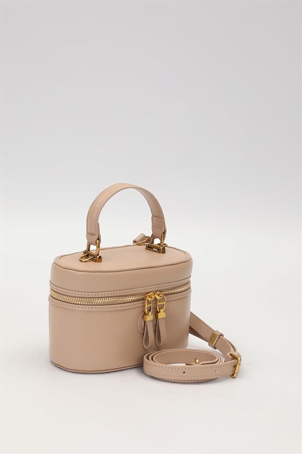 Kahve Elips Model El Çantası