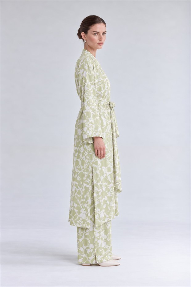 Kimono Pantolon Takım Asit