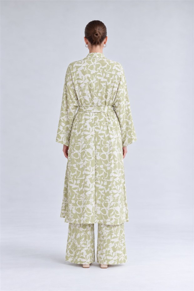 Kimono Pantolon Takım Asit