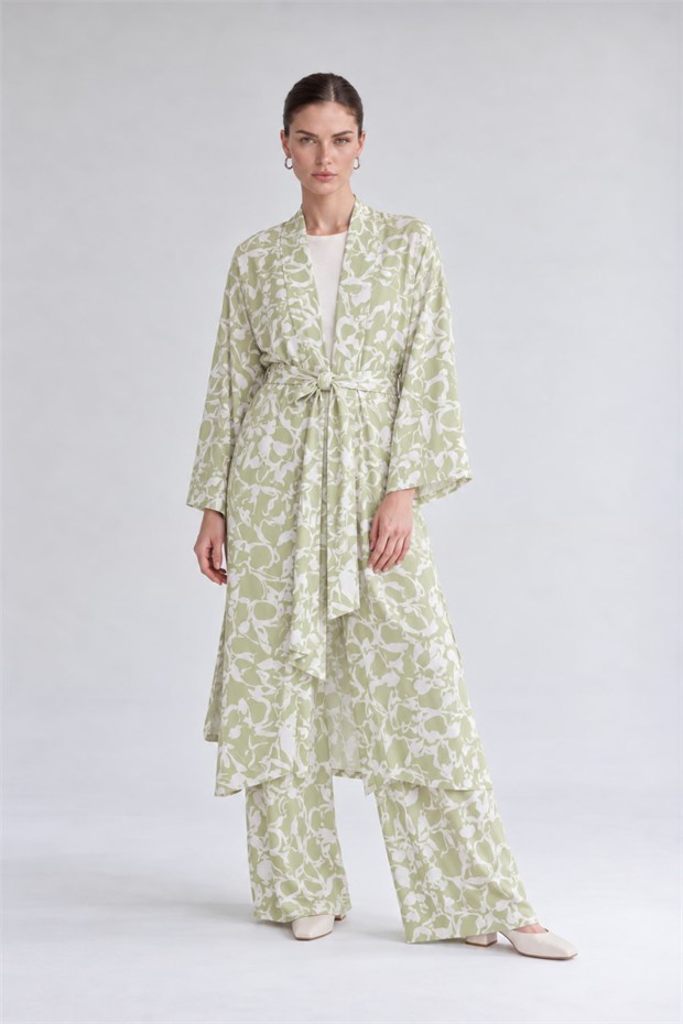 Kimono Pantolon Takım Asit