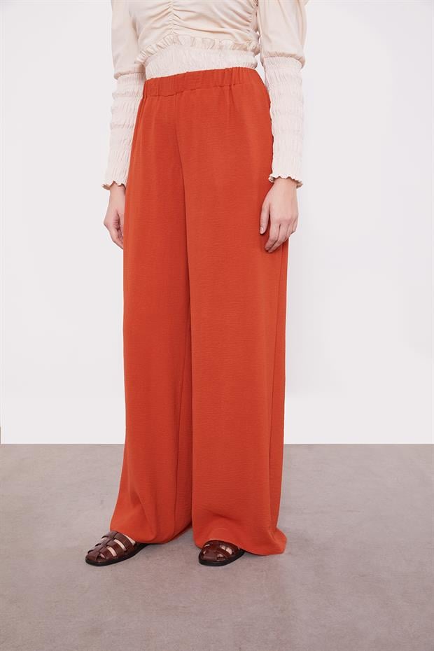 Kiremit Bol Paça Aerobin Pantolon