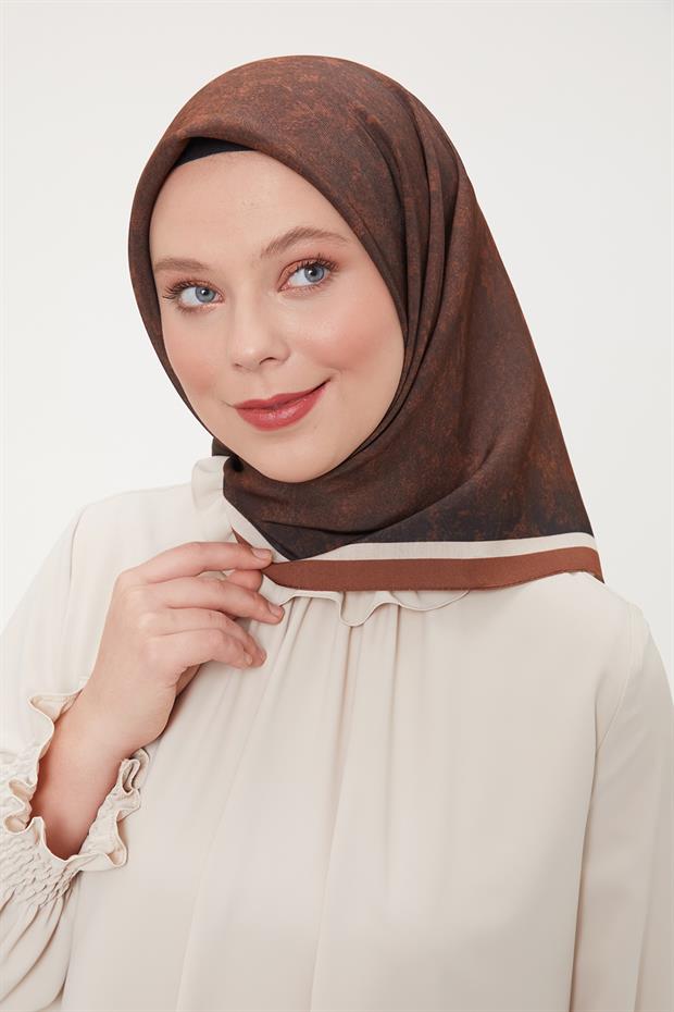 Kiremit Ebruli Aura Eşarp