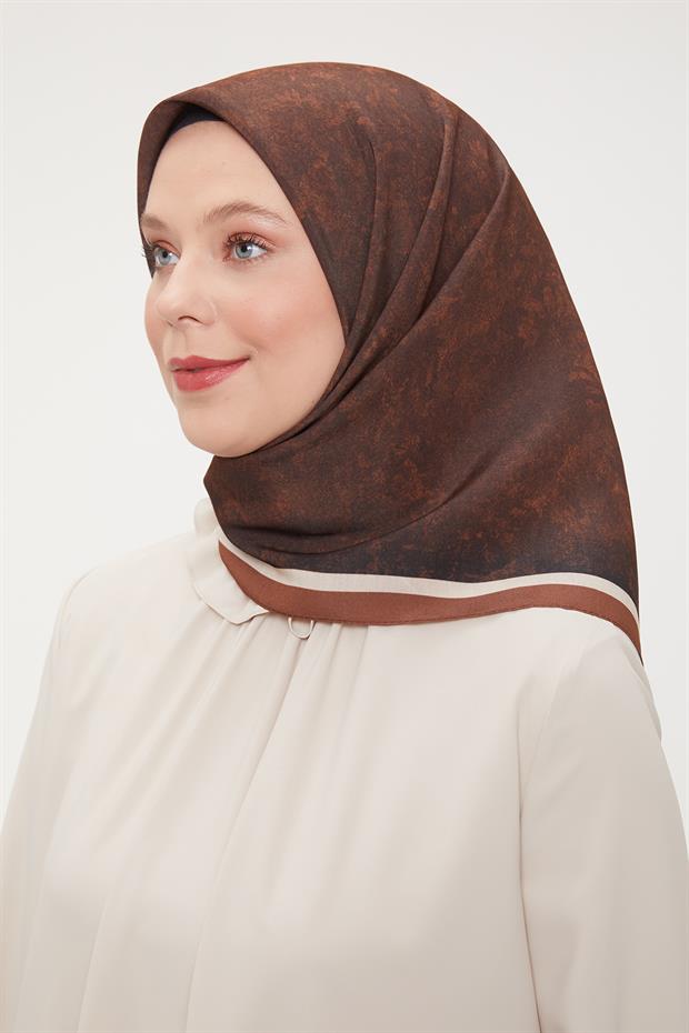 Kiremit Ebruli Aura Eşarp