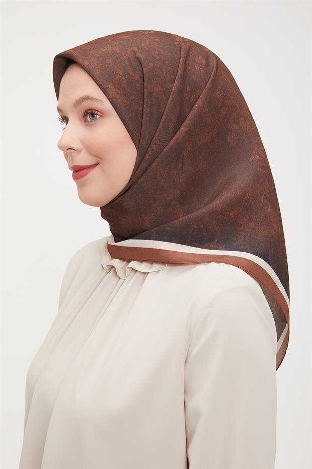 Kiremit Ebruli Aura Eşarp