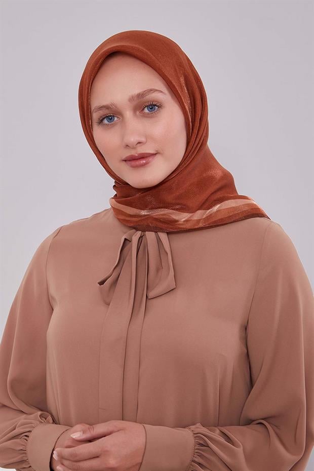 Kiremit Kehribar Eşarp