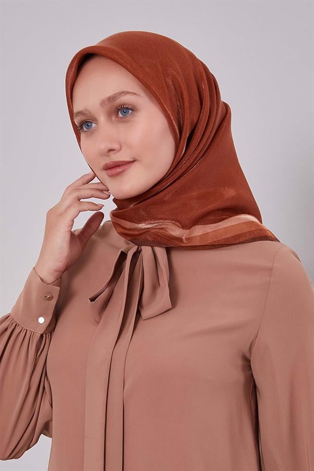 Kiremit Kehribar Eşarp