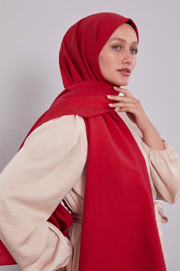 Kırmızı Düz Adria Şal