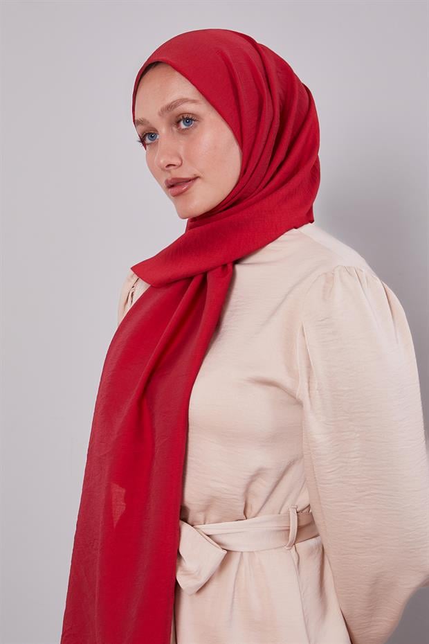 Kırmızı Düz Adria Şal