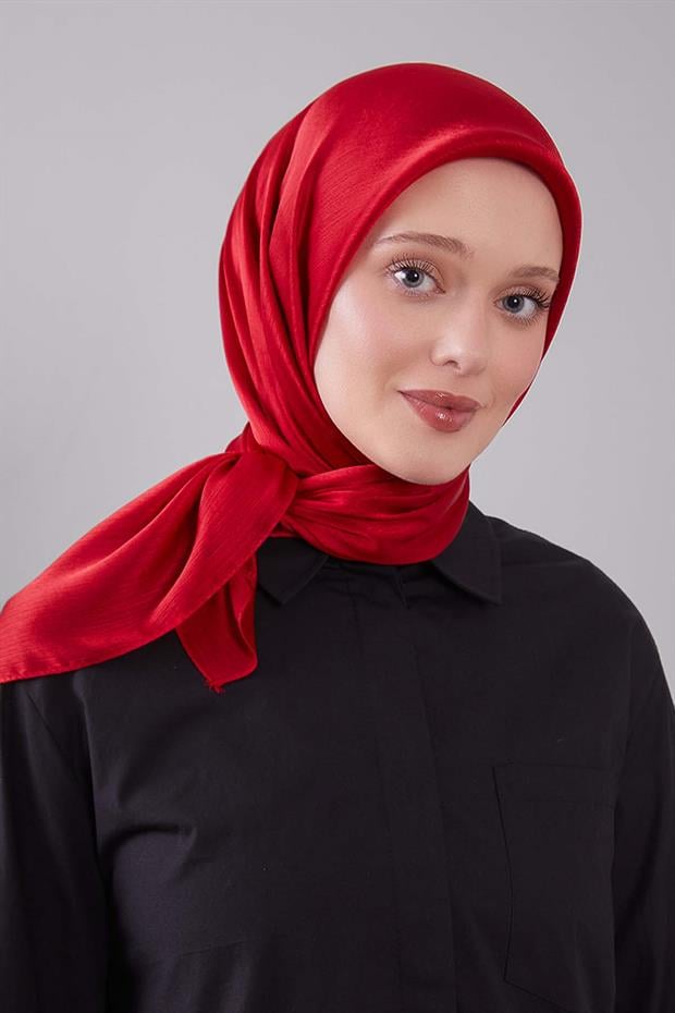 Kırmızı Janjan Eşarp