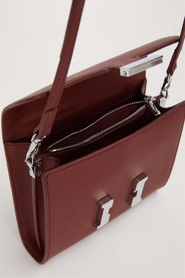 Koyu Kahve Düz Form Omuz Çantası