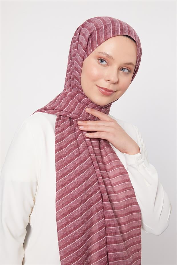 Koyu Somon Elda Şal