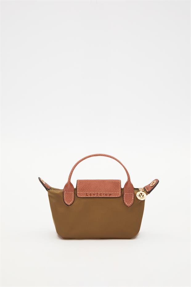 KOYU YEŞİL C12 9604 Deri Kapak Detaylı El Çantası