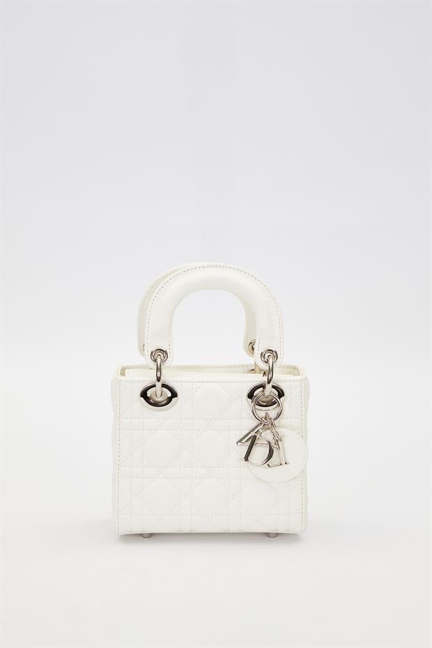 Krem Silver Akseusar Detaylı El Çantası