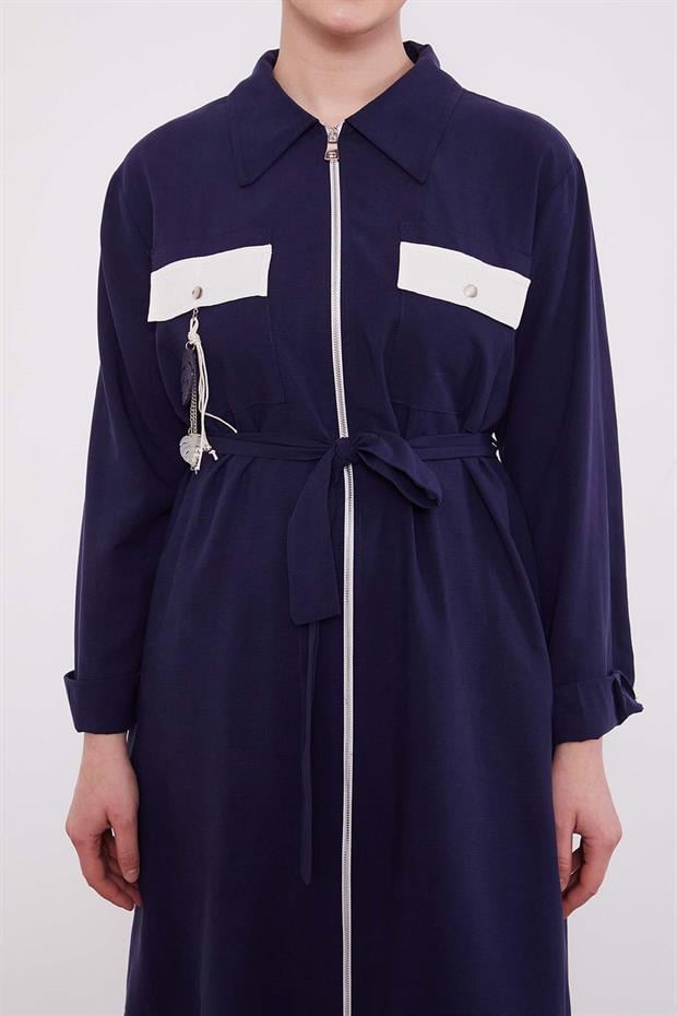 Lacivert Cep Aksesuar Detaylı Cupra Kap