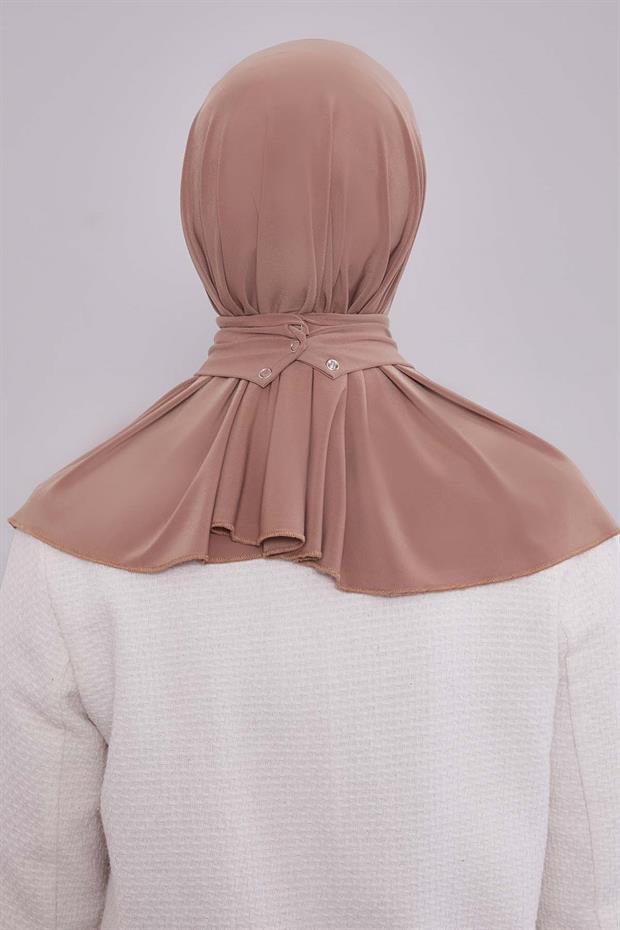 Latte Pratik Spor Çıtçıt Şal Bone