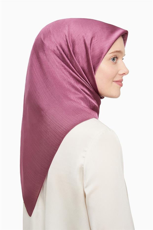 Açık Menekşe Janjan Eşarp