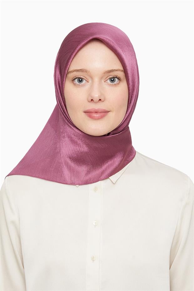 Açık Menekşe Janjan Eşarp